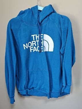 The North Face Women’s Bright Blue Logo Zip-Up Hoodie